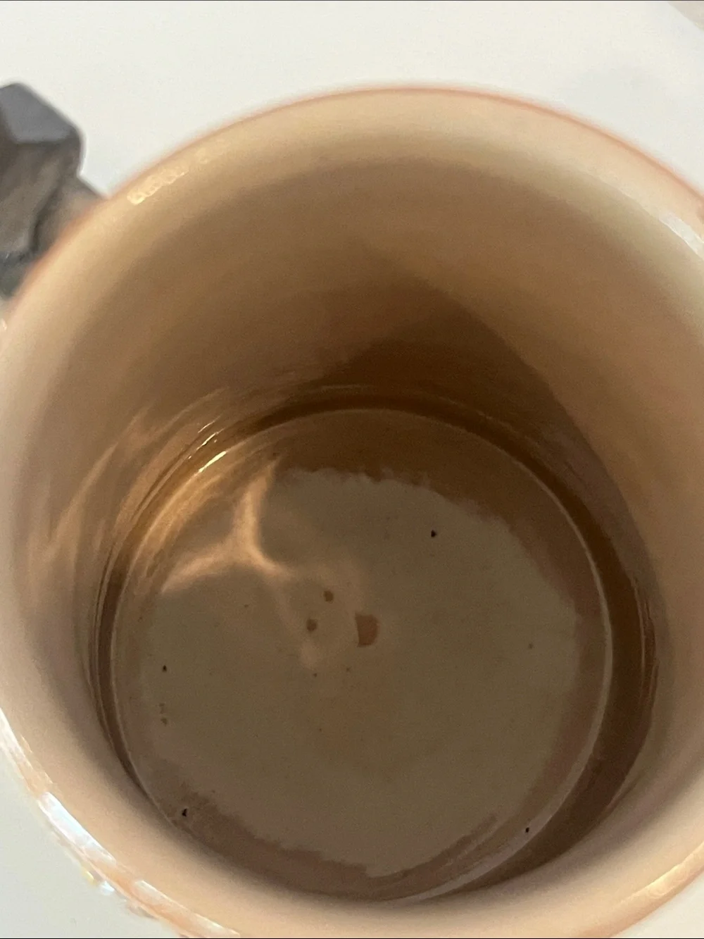 German Beer Stein made in West Germany with three shields Heidelburg, Wiesbaden